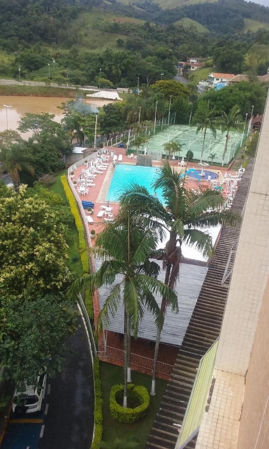 Flat No Cavalinho Branco Aparthotel Águas de Lindóia Bagian luar foto