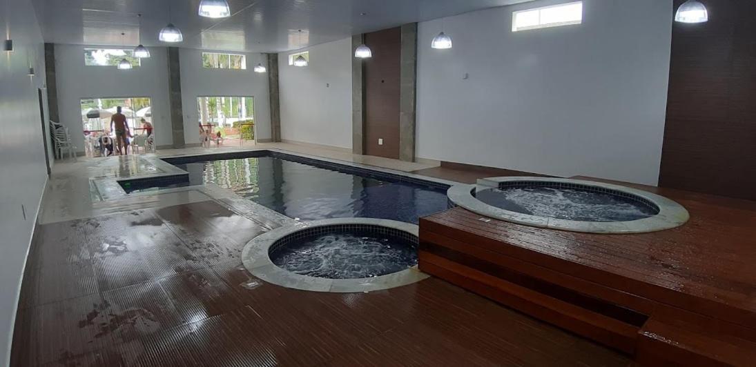 Flat No Cavalinho Branco Aparthotel Águas de Lindóia Bagian luar foto