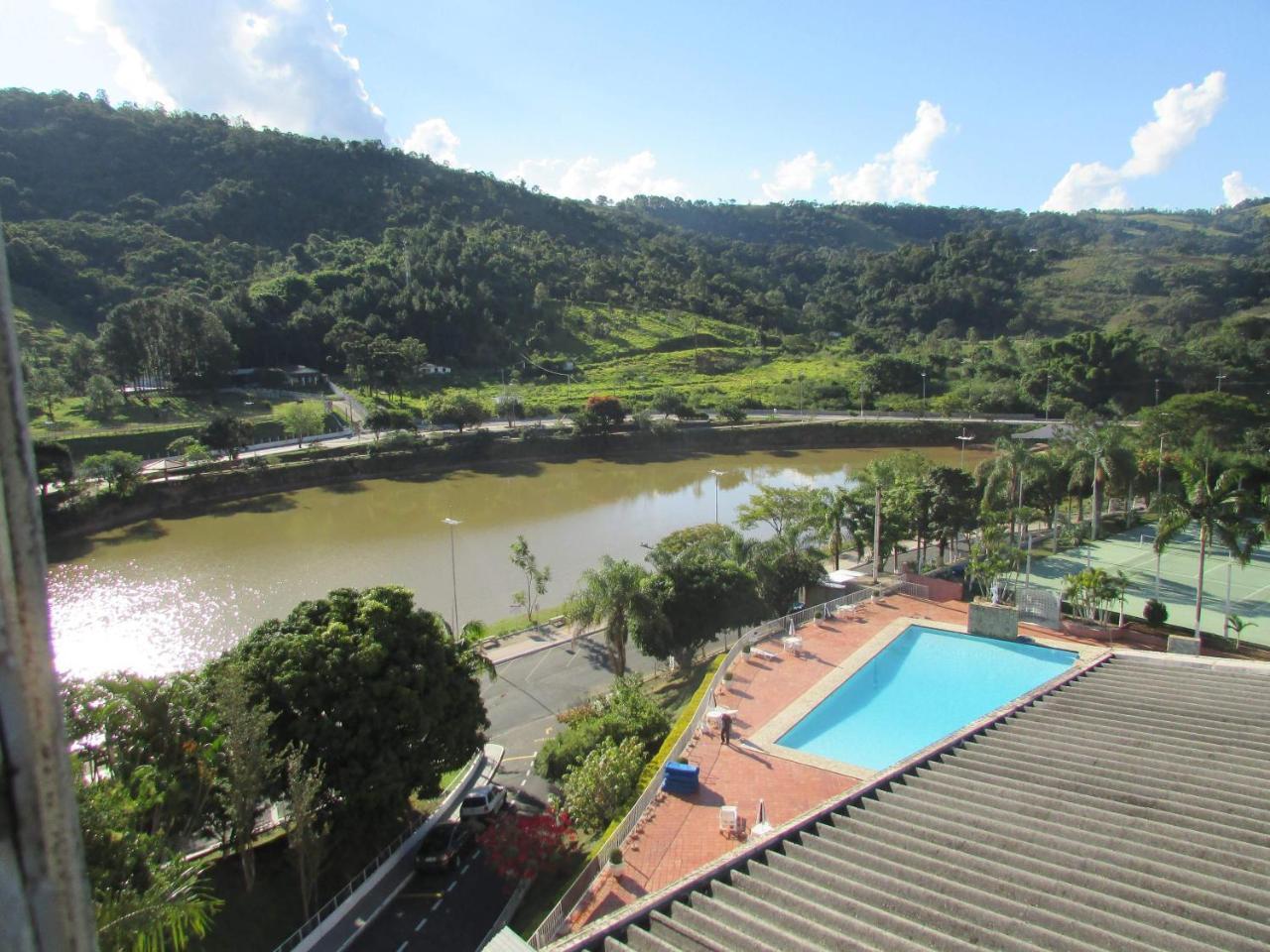 Flat No Cavalinho Branco Aparthotel Águas de Lindóia Bagian luar foto